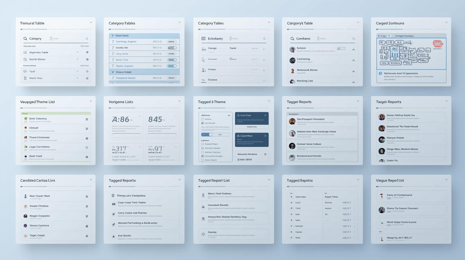 ラインナップ確認