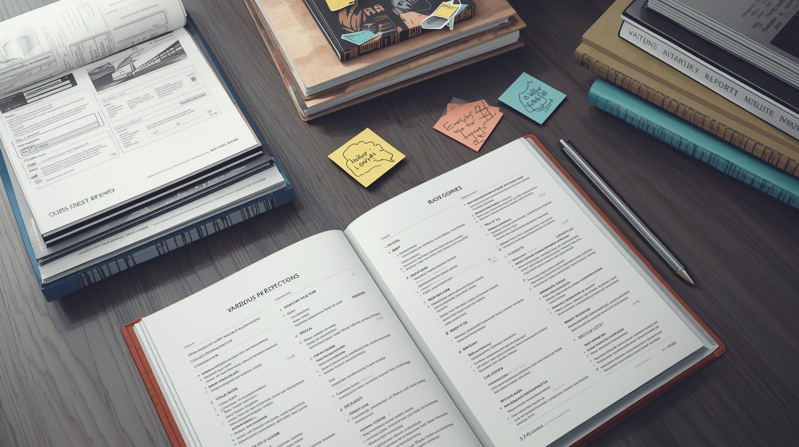 多彩なレポートイメージ