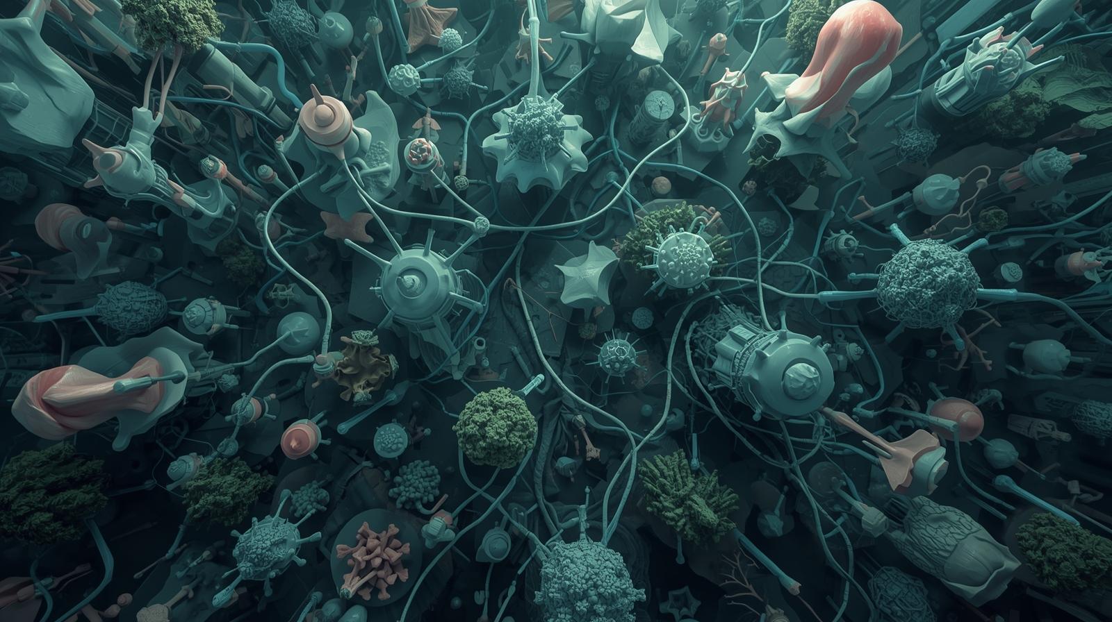 市場の俯瞰図イメージ