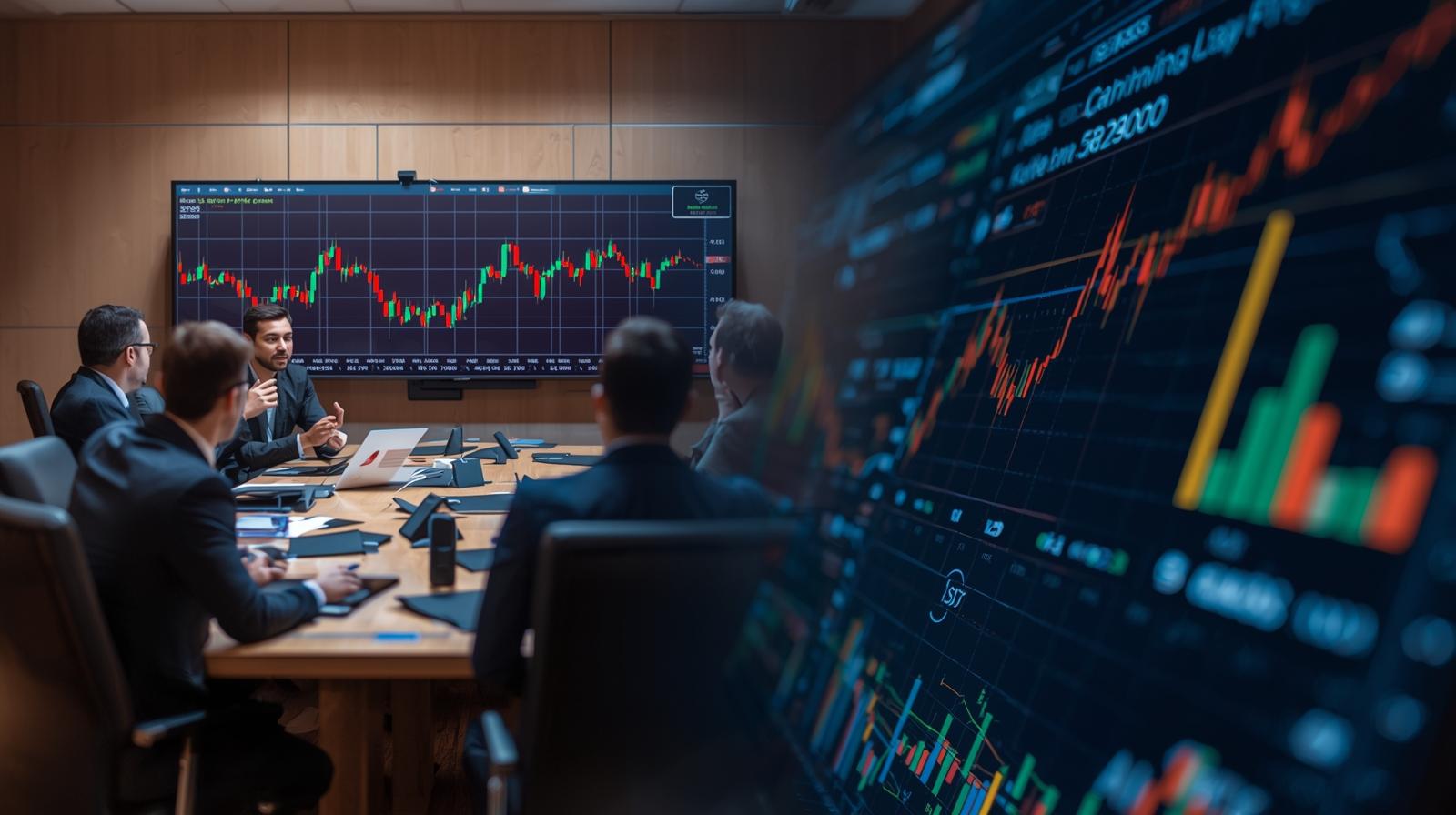 客観的な市場データによる意思決定のイメージ